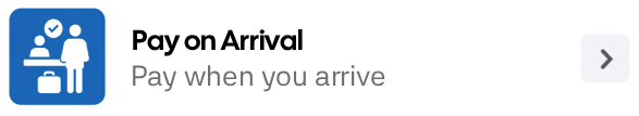 Pay on Arrival